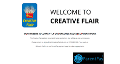 Desktop Screenshot of creativeflairkids.com